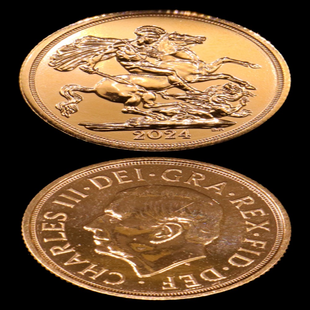 King Charles III 22k Gold Coin – SW18561